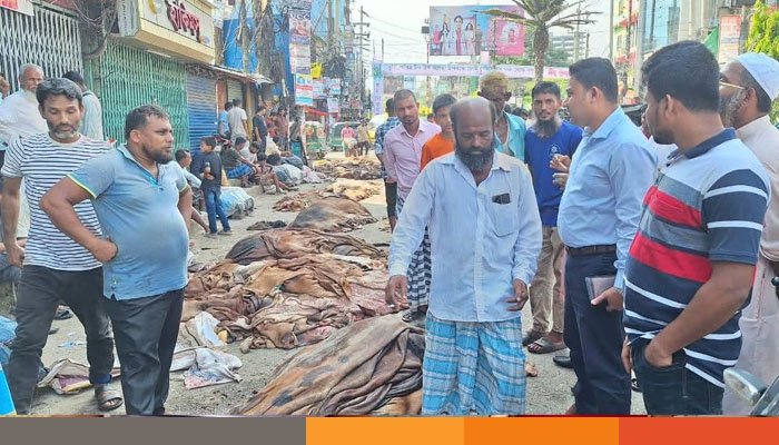 চামড়া সংরক্ষণে উদ্যোগী প্রশাসন: ফেনীতে মাদ্রাসা ও চামড়া পয়েন্ট পরিদর্শন