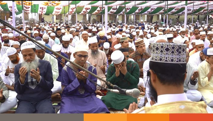 ঝিনাইদহে ঈদুল আযহার প্রধান জামাত অনুষ্ঠিত