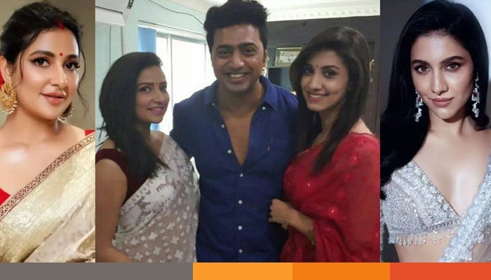 প্রাক্তন-বর্তমানকে জড়িয়ে ধরে আছেন দেব, ভাইরাল ছবি প্রাক্তন-বর্তমানকে জড়িয়ে ধরে আছেন দেব, ভাইরাল ছবি