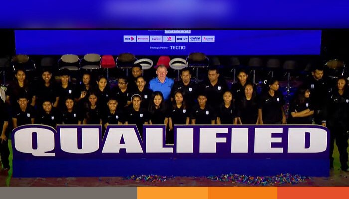 মধ্যরাতেই হাতিরঝিলে আফঈদা-ঋতুপর্ণাদের সংবর্ধনা দিল বাফুফে