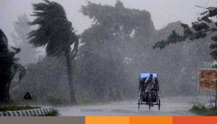 ৬০ কিমি বেগে বজ্রসহ বৃষ্টির আভাস