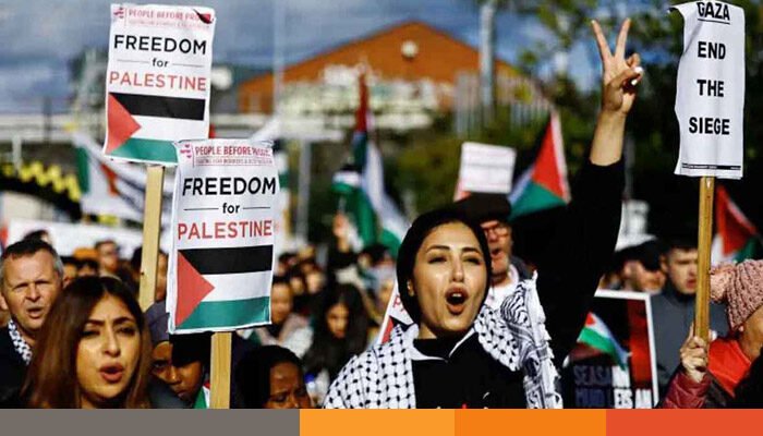 ফিলিস্তিনিকে স্বীকৃতি দিতে সরব যুক্তরাজ্যের অর্ধশতাধিক এমপি