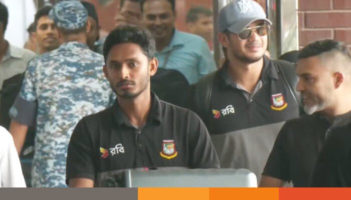 শ্রীলঙ্কায় সিরিজ জিতে দেশে ফিরল বাংলাদেশ দল শ্রীলঙ্কায় সিরিজ জিতে দেশে ফিরল বাংলাদেশ দল