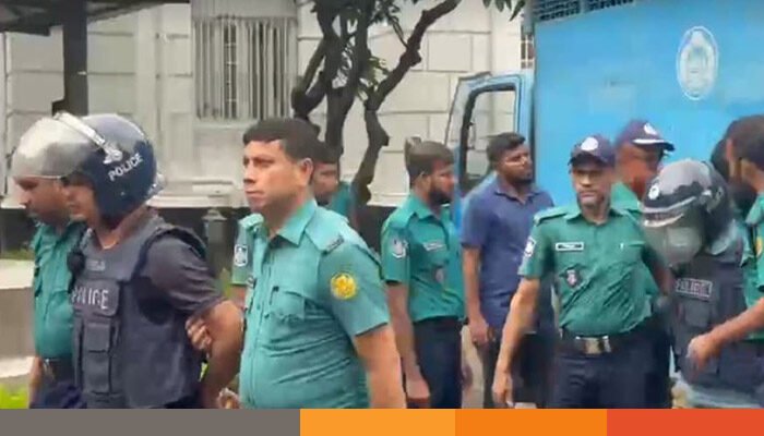 আবু সাঈদ হত্যা ও ৬ মরদেহ পোড়ানোর মামলায় ১২ আসামি ট্রাইব্যুনালে আবু সাঈদ হত্যা ও ৬ মরদেহ পোড়ানোর মামলায় ১২ আসামি ট্রাইব্যুনালে
