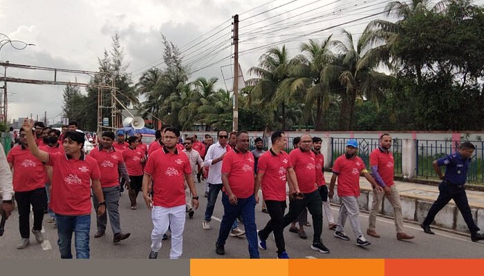 19 গণঅভ্যুত্থানের বর্ষপূর্তিতে পটুয়াখালীতে প্রতীকী ম্যারাথন অনুষ্ঠিত