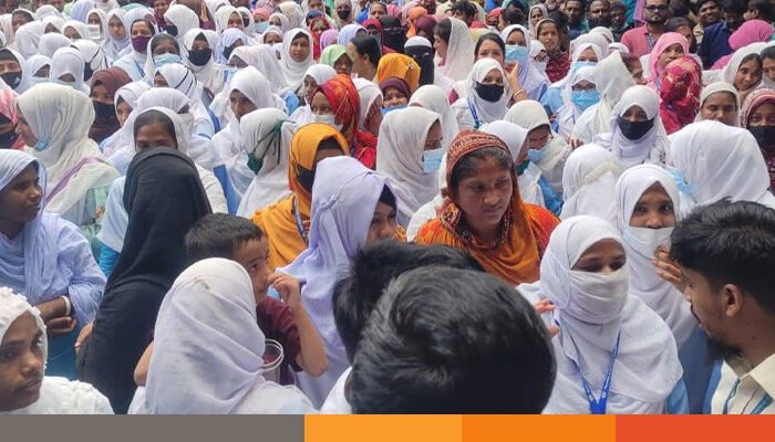 এনাম মেডিকেল কলেজ হাসপাতালে কর্মচারীদের বিক্ষোভ ও কর্মবিরতি