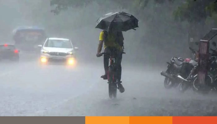 ৭ অঞ্চলে ৬০ কিমি বেগে বজস্রহ বৃষ্টির আভাস ৭ অঞ্চলে ৬০ কিমি বেগে বজস্রহ বৃষ্টির আভাস