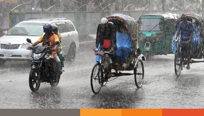 দুপুরের মধ্যে ৭ জেলায় ৬০ কিমি বেগে বজ্রসহ বৃষ্টির আভাস