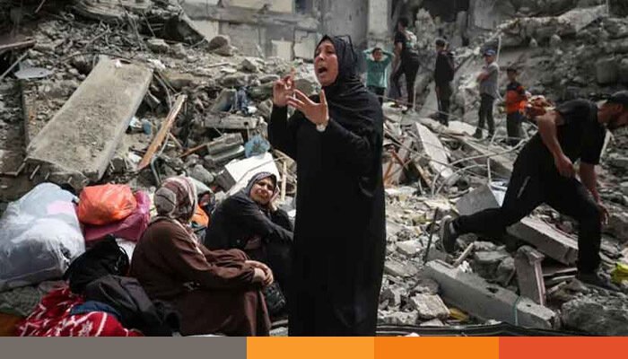 গাজায় ইসরায়েলি বিমান হামলায় নিহত আরও ৮১ ফিলিস্তিনি