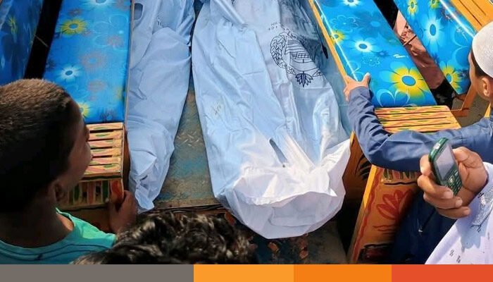 নওগাঁয় নিজ বাড়ি থেকে স্বামী-স্ত্রীর মরদেহ উদ্ধার