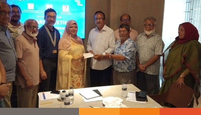 রোটারি ক্লাব অব বনানীর সহায়তায় ২৫ জনের ছানি অপারেশন