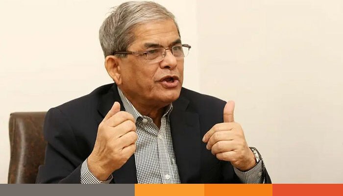 গণহত্যার জন্য শুধু হাসিনা নয়, আ. লীগেরও বিচার হওয়া উচিত: ফখরুল