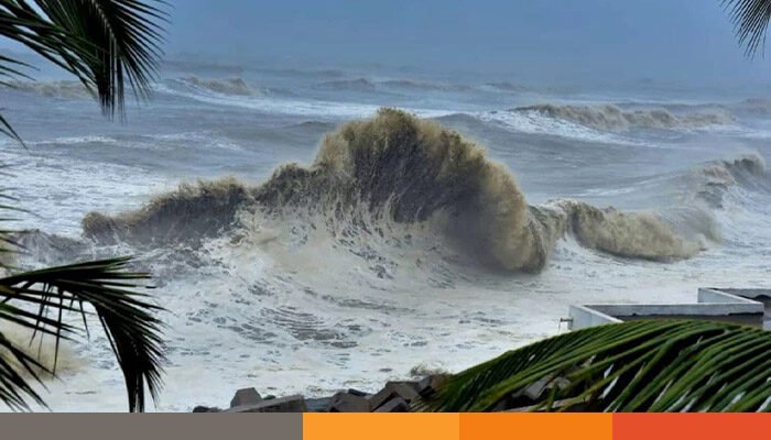 ৭ অঞ্চলের নদীবন্দরে ১ নম্বর সতর্ক সংকেত