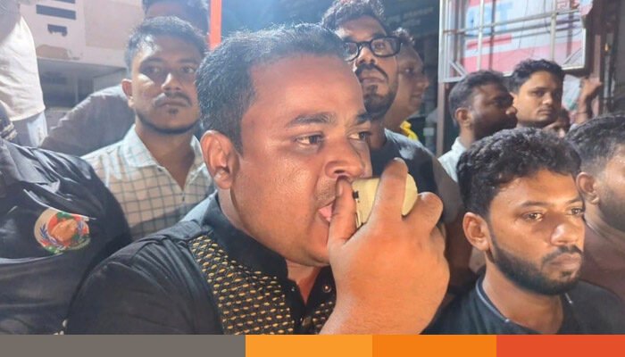 রাঙামাটিতে ছাত্রদলের বিক্ষোভ সমাবেশে এনসিপিকে হুঁশিয়ারি, পুলিশ মোতায়েন