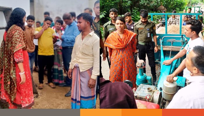 সুনামগঞ্জে অবৈধ বালুসহ নৌকা জব্দ, ৭০ হাজার টাকা জরিমানা