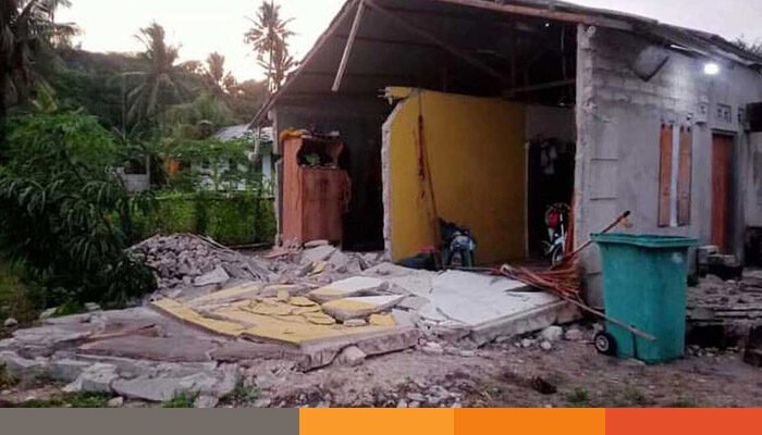 ইন্দোনেশিয়ায় ৬ মাত্রার শক্তিশালী ভূমিকম্প