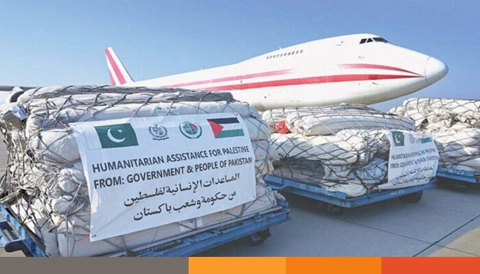গাজায় আরও ১০০ টন সহায়তা পাঠাচ্ছে পাকিস্তান