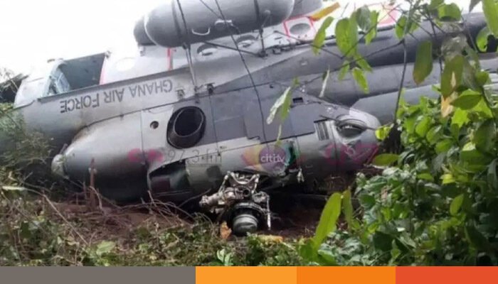 ঘানায় সামরিক হেলিকপ্টার বিধ্বস্ত, দুই মন্ত্রীসহ নিহত ৮