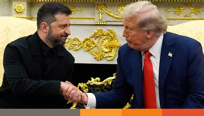ট্রাম্পের সঙ্গে আলোচনা ছিল চমৎকার, তবে ‘সেরা’ নয় : জেলেনস্কি