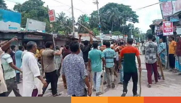 গাইবান্ধায় বিএনপির দুই গ্রুপে সংঘর্ষ, দলীয় কার্যালয় ভাঙচুর