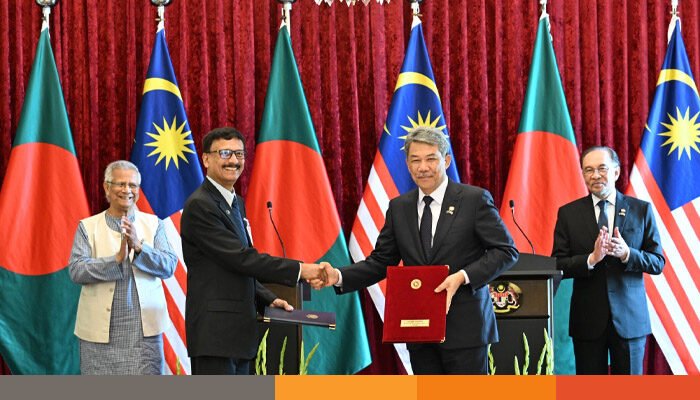 বাংলাদেশ-মালয়েশিয়া ৫ সমঝোতা সই