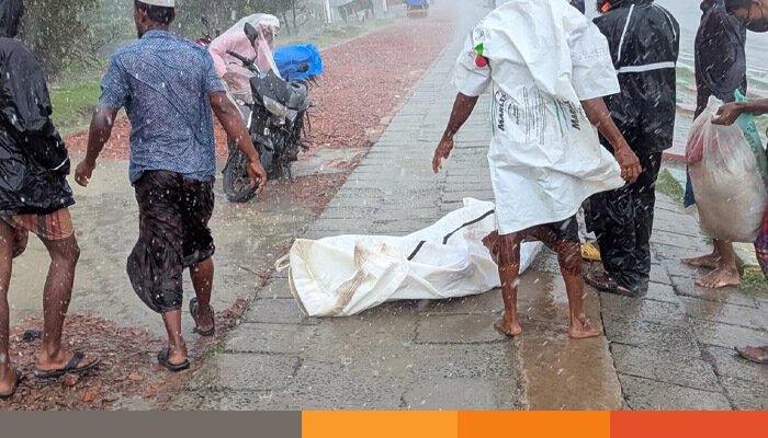 পটুয়াখালীতে সমুদ্রে নিখোঁজের ৭ দিন পর ভেসে এলো জেলের মরদেহ