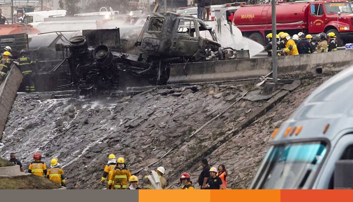 মেক্সিকোতে ট্যাংকার ট্রাক বিস্ফোরণে নিহত ২৫