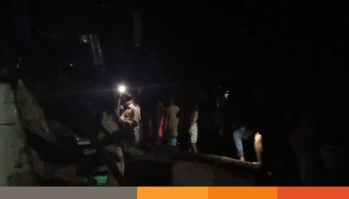 গাইবান্ধায় বাসের ধাক্কায় শ্রমিক নিহত