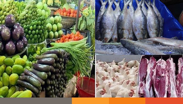 চড়া সবজির বাজার, স্থিতিশীল মাছ-মুরগি দাম