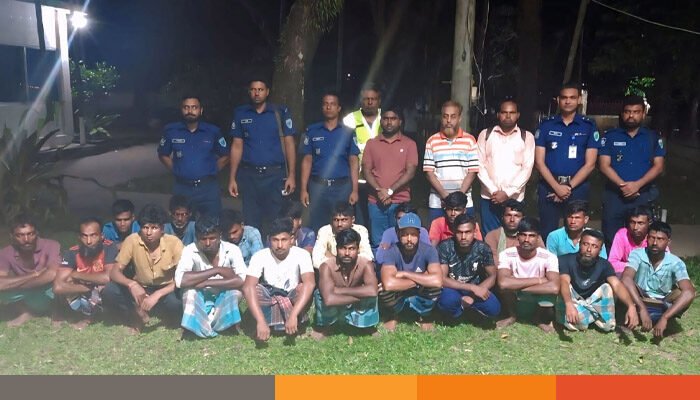 সুনামগঞ্জের টাঙ্গুয়ার হাওরে অভিযানে আটক ২৫