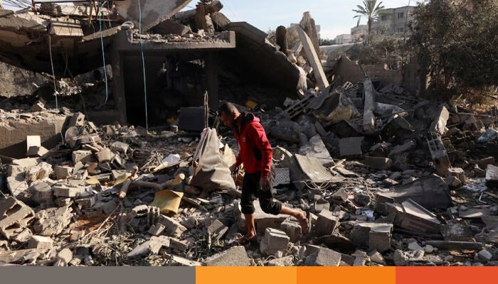 গাজায় ইসরায়েলি হামলায় নিহত ৩৮ ফিলিস্তিনি