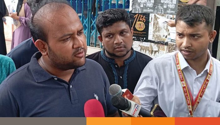নির্বাচনে ভোটের পরিবেশ সামগ্রিকভাবে ভালো: জিএস প্রার্থী হামিম নির্বাচনে ভোটের পরিবেশ সামগ্রিকভাবে ভালো: জিএস প্রার্থী হামিম
