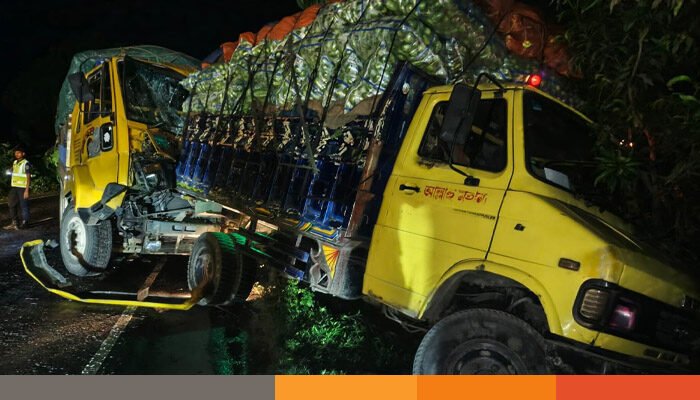 রাজবাড়ীতে পণ্যবাহী ট্রাকচাপায় চালক ও সহকারী নিহত রাজবাড়ীতে পণ্যবাহী ট্রাকচাপায় চালক ও সহকারী নিহত