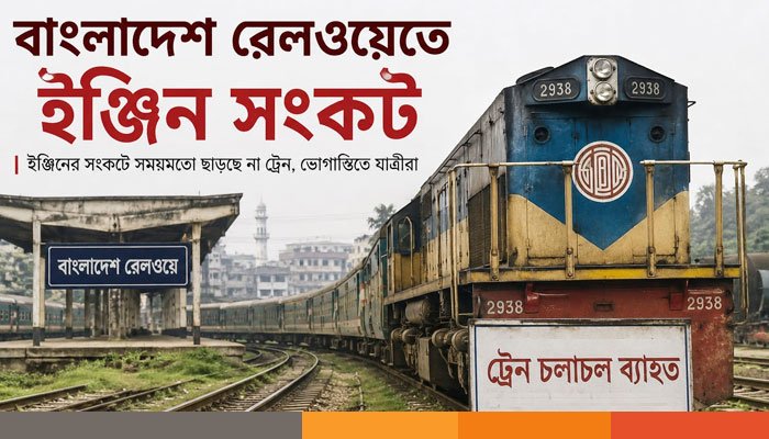রেলওয়েতে ইঞ্জিন সংকট